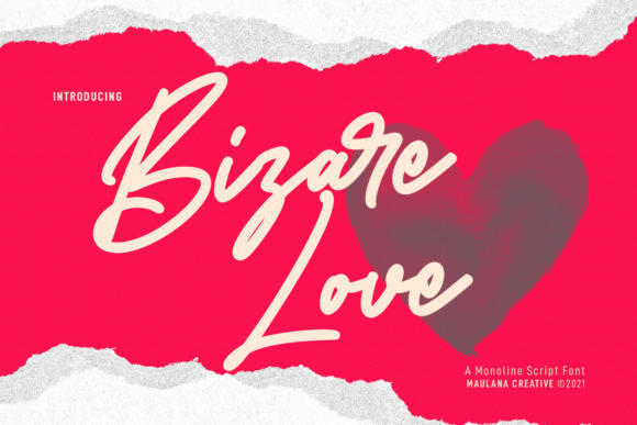 Bizare Love Monoline Script Font: A Creative Guide
