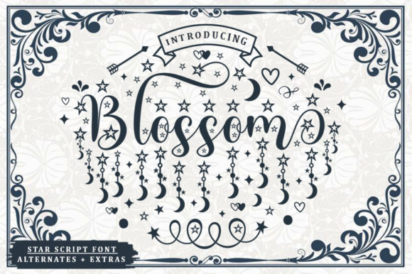 Blossom Font: Crafting Elegance for Your Creative Projects