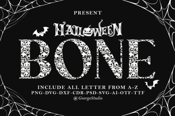 Bone Font: Crafting Eerie Elegance in Modern Typography
