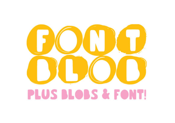 Font Blob Family: A Creative Type for Standout Designs