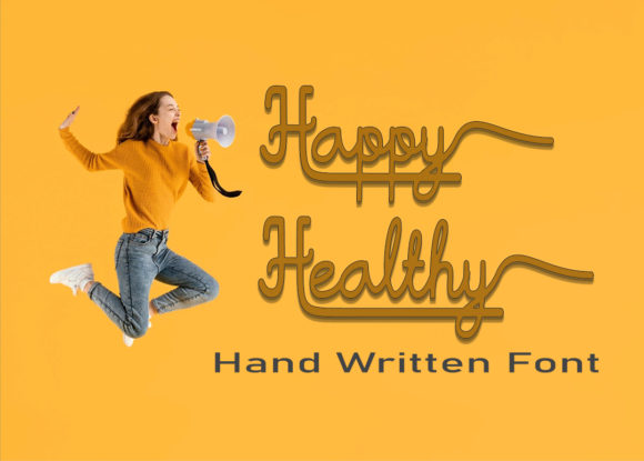 Happy Healthy Font: Infusing Playful Energy into Your Projects
