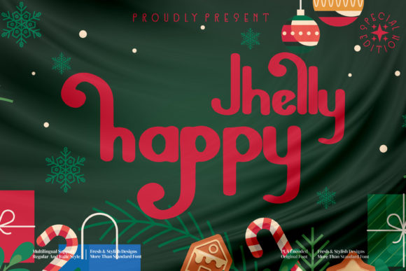 Happy Jhelly Font: A Playful Touch for Modern Branding