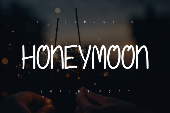 Honeymoon Font: Where Modern Elegance Meets Handwritten Charm