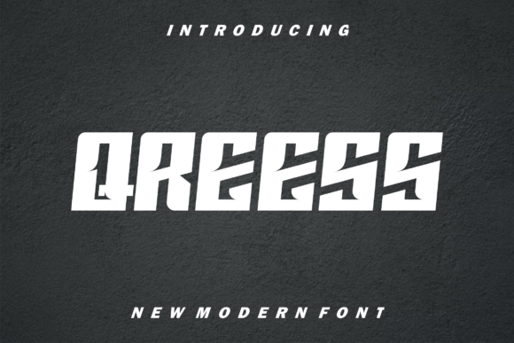 Qreess Font: Elevate Your Brand with Modern Display