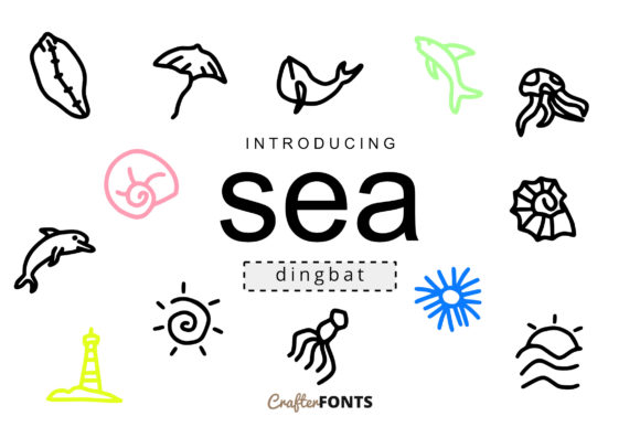 Sea Doodle Font: Infuse Your Designs with Playful Whimsy