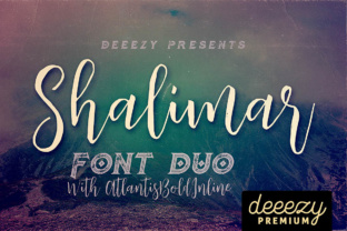 Shalimar Font Duo: Infuse Retro Charm Into Your Brand