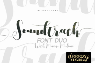 Soundtrack Font Duo: Elevate Your Next Creative Project