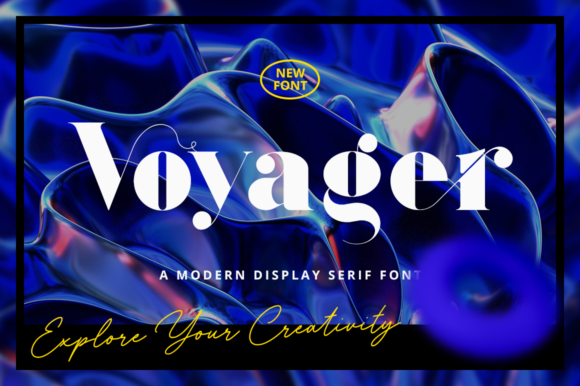 Vayager Font: A Bold Serif for Commanding Designs