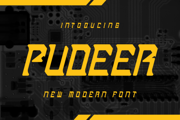 Why Pudeer Font Brings Modern Elegance to Your Work