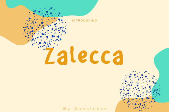 Zalecca Font: Unleash Raw Energy in Your Branding